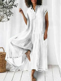 Yeknu  Summer Sleeveless Jumpsuit Women Wide Leg Loose Pleated Fashion Ladies Jumpsuits Casual Woman Long Jumpsuit