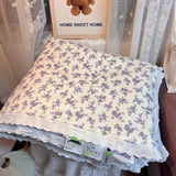 Yeknu  new cotton small floral summer quilt pure cotton summer children's air conditioner quilt student dormitory machine washable