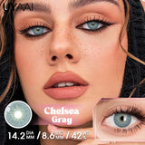 Yeknu  Cosplay Contact Lenses Wholesales Cheap Cosmetic Lenses 10/20/30/50 Pairs Cosplay Lenses White lenses Halloween Black Lens