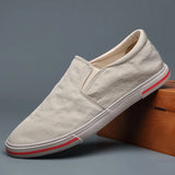 Yeknu  Plug Size 38~46 Men Casual Shoes Mens Canvas Shoes Men Shoes Men Fashion Flats Fashion Men's Driving Shoes Men Sneakers