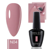Yeknu  15ml Gel Nail Polish Semipermanente Varnishes Lacquer Esmalte Black White Color UV Lakiery Hybrydowe Vernis Gellak Polish