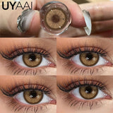 Yeknu  Color Contact Lenses Natural Contact Lens NEW Siri Series Makeup Colored Pupils Cosmetics Beauty Green Lenses Blue Pupils