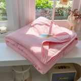 Yeknu  new washed cotton embroidered soybean summer cool quilt single double bed air conditioner quilt summer dormitory nap quilt