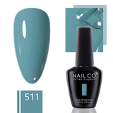 Yeknu  15ml Gel Nail Polish Semipermanente Varnishes Lacquer Esmalte Black White Color UV Lakiery Hybrydowe Vernis Gellak Polish