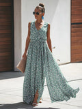 Yeknu  Jastie Women Summer Dress Floral Print Maxi Dresses Bohemian Hippie Beach Long Dress Women's Clothing vestidos de verano