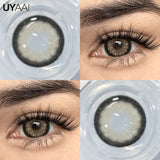 Yeknu  NEW Cleopatra Series Contact Lenses Cosmetics Eye Color Lenses Woman Accesories Black Lens Makeup Beauty Brown Lenses