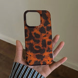 Yeknu  Ins Amber Irregular Pattern Case For iPhone 16 Pro 15 14 Pro Max 15Pro Soft Phone Protection Cover for iPhone 12 13 Funda coque