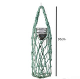 Yeknu  Portable Coffee Cup Bag Hollow Out Bottle Bag Practical Mugs Bag Foldable Water Bottle Bags Woven Net Bag Cup Cover