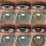 Yeknu  Contact Lenses Beauty Black Lens Makeup PATTAYA Green Lens Blue Eyes Color Lenses Natural Brown Lens Cosmetics Gray Eyes