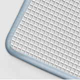 Yeknu  Tufting Marble Pattern Bathroom Mat Soft Tufted Bedroom Carpet Bedside Rug Bedroom Floor Anti Slip Tidy Pad Aesthetic Home Decor
