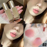 Yeknu  New Luxury Matte Liquid Lipstick Waterproof Long Lasting Velvet Sexy Red Lip Gloss Lint Tube Makeup Cosmetic Lipsticks Lipgloss