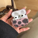 Yeknu  Cow Pattern Suitable For Airpods4 Protective Case Airpodspro3 Generation Headphone Cover Wireless Bluetooth Protective Case