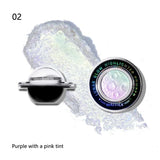 Yeknu  1pcs Planet Highlighter Powder Shiny Gradient High-gloss Powder Face Contour Brightening Long Lasting Highlight Glitter Makeup