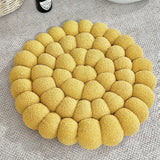 Yeknu  Solid Color Household Handmade Bay Window Mat Futon Tatami Seat Cushion Sofa Office Backrest Bed Cushion