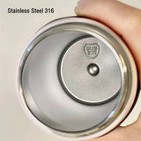 Yeknu  550ml Fashon Stainless Steel 316 Vacuum Flask With Straw Portable Outdoor Sport Cute Girl Student Thermos Mug Travel Tumbler