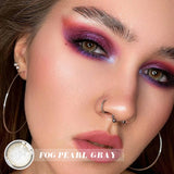Yeknu  2Pcs/Pair Contact Lenses With Diopters Beauty Pupils Makeup DNA Degree Color Contact Lenses For Myopic Eyes aesthetic Lens
