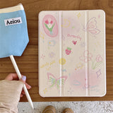 Yeknu  Case For iPad 10 9 8 7 6 5th Generation Pro 11 12.9 13 10.9 9.7 Air 6 5 4 3 2024 Mini A17 Pro Cover 11'' M2 M4 Protective Cases