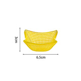Yeknu  Korean Style Colorful Square Bowl  Retro Checkered Pattern Glass Heat-resistant material Dish Dipping Material Small Dish