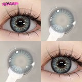Yeknu  Color Contact Beauty OMG Series Colorcon Black Lens Big Eyes Cosmetic Green Lenses Colorcon NEW NAJIA Series Blue Pupils