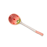 Yeknu 6.25-inch Strawberry Ramen Bowl Japanese Cute Noodle Bowl Salad Bowl Kitchen Tableware Microwave Safe Fruit Ceramic Plate