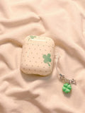 Yeknu  Wave Point Clover Pendant Suitable for Airpods4 Protective Cover Airpodspro Earphone Cover Wireless Bluetooth Airpods Pro