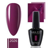 Yeknu  15ml Gel Nail Polish Semipermanente Varnishes Lacquer Esmalte Black White Color UV Lakiery Hybrydowe Vernis Gellak Polish