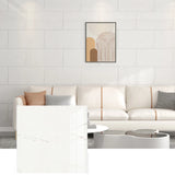 Yeknu  20pcs Imitation Marble Ceramic Tiles Self-Adhesive Wall Stickers Waterproof Background Floor Wallpaper Brick Papers Home Decor