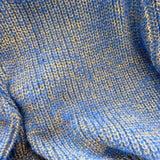 Yeknu  Women's Blue Knit Pullover Loose Japanese Sweater Long Sleeves Oversize Cashmere Sweaters 90s Vintage Y2k 2000s Clothes Autumn