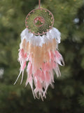 Yeknu  Dream Catcher Festival Gift Hanging Ornament Girl Heart Forest System Dream Catcher Modern Simple Iron Living Room Birthday