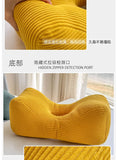 Yeknu Corduroy waist pillow office sleeping pillow computer chair waist cushion pregnant woman backrest car small pillow