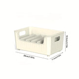 Yeknu  2pcs six-grid detachable spice rack, large-capacity refrigerator, cabinet and living room countertop condiment storage box