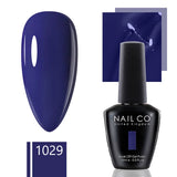 Yeknu  15ml Gel Nail Polish Semipermanente Varnishes Lacquer Esmalte Black White Color UV Lakiery Hybrydowe Vernis Gellak Polish