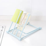 Yeknu  1pc Foldable Towels Hanger Cleaning Rag Rack Organizer Dish Washing Holder Bathroom Towel Holder Kitchen Accessories
