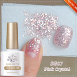 Yeknu  10ml  Aurora Blue Tears Cat Magnetic Eye Gel Polish Arctic Blue Crystal Varnish Shine Glitter Nail Art Manicure