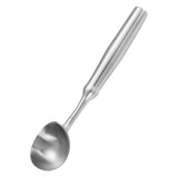 Yeknu  1PC Ice Cream Spoon Stainless Steel Summer Ice Cream Dessert Spoon Long Handle Fruit Tableware Household Goods