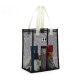 Yeknu  Travel Mesh Handbag Multifunctional Storage Bag with Handle Capacity Hollow Bags Breathable Clothes Toys Organizer Tote Bag