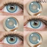 Yeknu  Color Contact Lenses Beauty Blue Lens Makeup Colorcon Fashion Natural Black Eyes Lens Natural Brown Lenses Fashion Lens