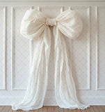 Yeknu  Mehofond Photography Background Elegant Pink Orange Bow Aldult Birthday Wedding Maternity Portrait Decor Backdrop Photo Studio