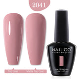 Yeknu  10ml Pearl Shell Color UV Gel Nail Polish Semi Permanent Golden Nail Art Gel Varnish Hybrid Nail Gel Polish Manicure Base