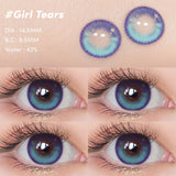 Yeknu  Color Contact Lenses for Summer Korean Fashion Blue Lenses Fashion Lenses Color Eye Lens Green Lenses