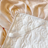 Yeknu  1.5X2m/1.8X2m Velvet Heavy Fluffy Flower Lace Ruffled Sweet Princess Girl Bed skirt,Delicate With 1Bed Skirt 2pillowcases