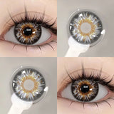 Yeknu  Color Contact Beauty OMG Series Colorcon Black Lens Big Eyes Cosmetic Green Lenses Colorcon NEW NAJIA Series Blue Pupils