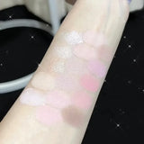 Yeknu  Korean Style 16 Color Matte Glimmer Eye Shadow Palette Brown Nude Pink Daily Makeup