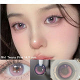 Yeknu  Color Contact Lenses for Eyes Cosmetics Color Lens Eyes Cosplay Anime Accessories Blue Big Eyes Lenses Eye Contact Lenses