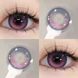 Yeknu  1 Pair Korean Lenses Popular Color Contact Lenses Fashion Y2K Lenses Korean Lenses Pink Lenses for Cosplay