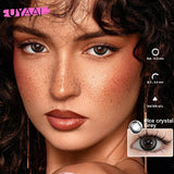 Yeknu  NEW Colored Contact Lenses Natual Pupils Gray Contacts Lenses Green Pupils Women Makeup Blue Pupils Cosmetic Black Lenses