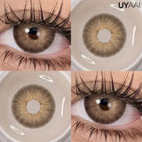 Yeknu  Color Contact Lenses Beauty Makeup Colorcon Fashion Blue Eyes Lenses Green Eyes Contact Natural Brown Lenses For Eyes