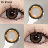 Yeknu  New 1 Pair Colored Contact Lenses with Prescription Myopia Lenses Degree Colored Pupils Year Disponible