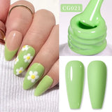 Yeknu  10ml Gold Glitter Gel Nail Polish Crystal Semi Permanent Soak Off UV Gel Varnish Nail Art Manicure Base Top Coat