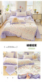 Yeknu 2025 new skin-friendly washed cotton summer quilt printing air conditioner quilt summer cool quilt machine wash single double
